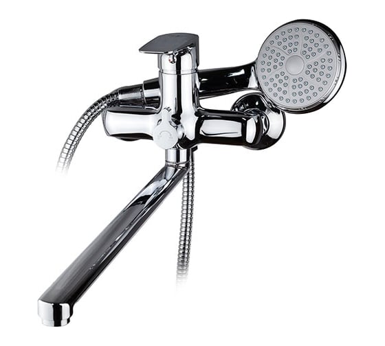 Изображение товара Смеситель для ванны Melodia della vita Rumba картридж д.35 мм длинный излив MDV35341 12772