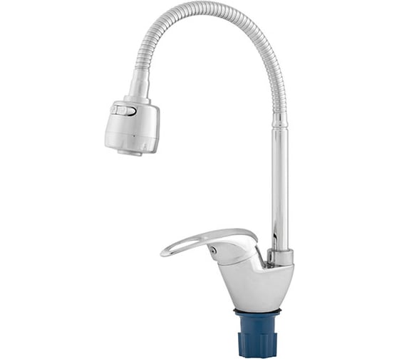 Изображение товара Смеситель для кухни Melodia della vita Classica картридж д.40 мм R-излив гибкий, с лейкой MDV40716 без гибкой подвод 12780