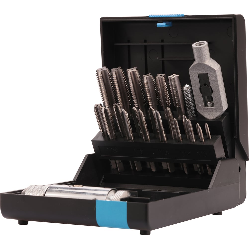 Изображение товара Набор метчиков комплектных VOLKEL M3-M12 HSSE DIN352 с воротком