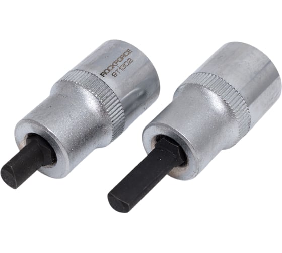 Изображение товара Набор головок-бит ROCKFORCE 2 шт., 1/2, 7х5 мм, 8.5х55 мм RF-9T1302(16598)