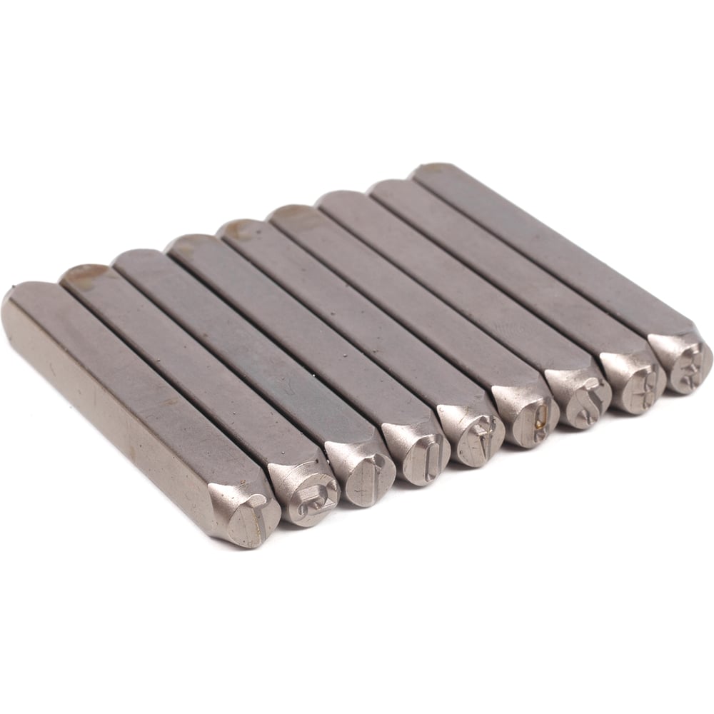 Изображение товара Цифровые клейма SITOMO N 6 119966 арабские цифры квадрат стержня твердый сплав