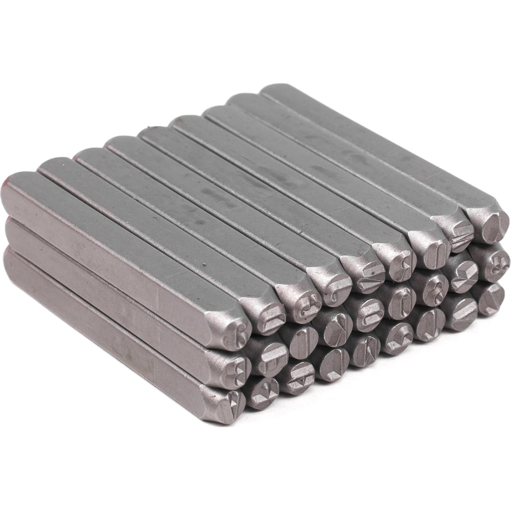 Изображение товара Буквенные клейма SITOMO N 4 латиница стальные 19691