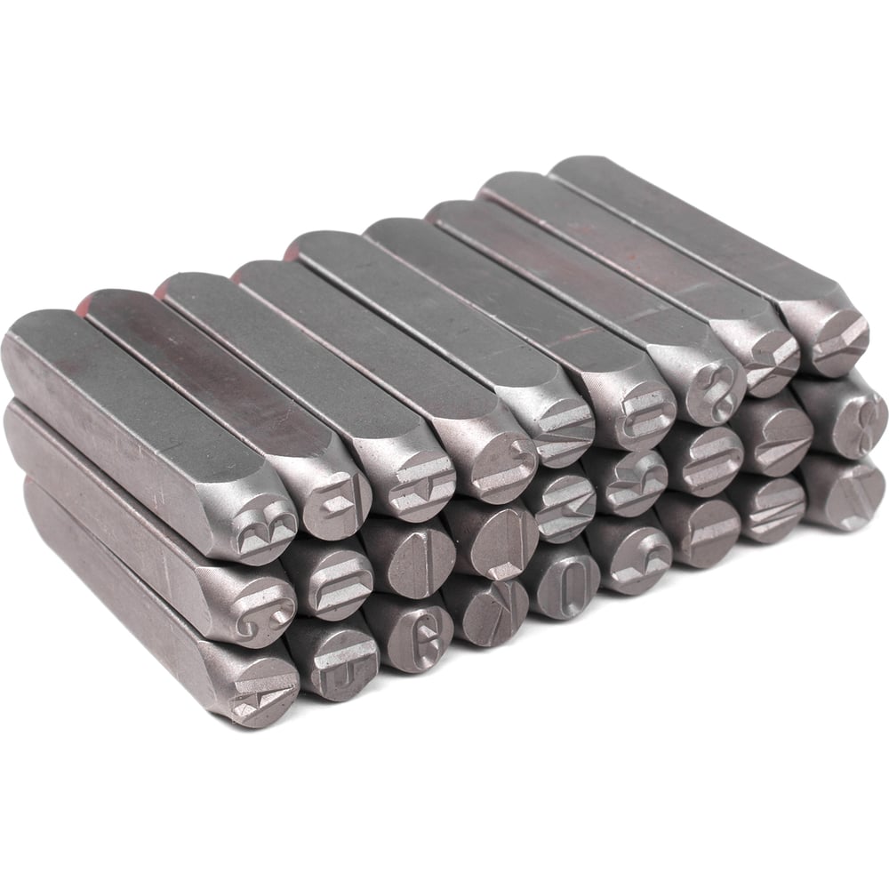 Изображение товара Буквенные клейма SITOMO N 8 латиница стальные 19694