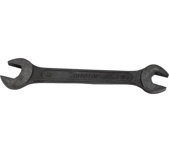 Изображение товара Гаечный рожковый двусторонний ключ SITOMO 16х18 окс. 75712