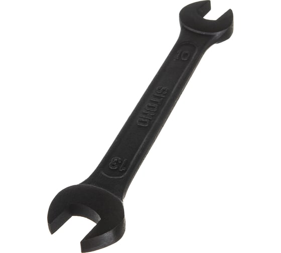 Изображение товара Гаечный рожковый двусторонний ключ SITOMO 10х13 окс. 28912