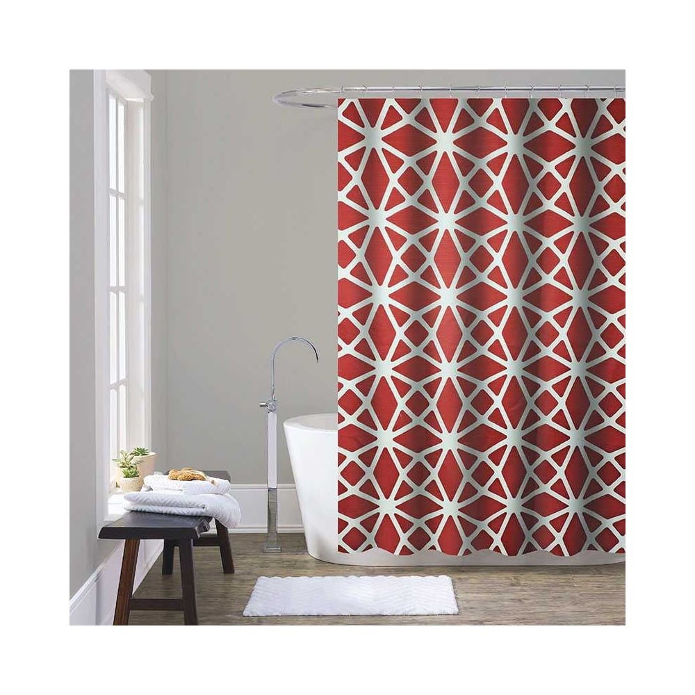 Изображение товара Шторка для ванны тканевая Melodia della vita 180x200 см яркий акцент MZ-154