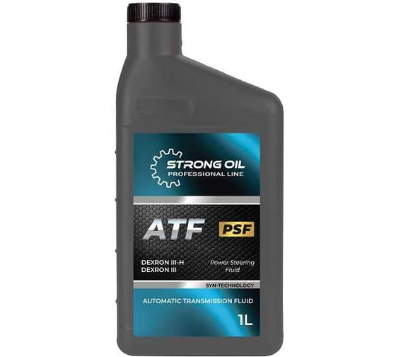 Изображение товара Синтетическое масло STRONG OIL ATF III-H канистра 1 л, Dexron III-H/III/PSF, гидроусилитель 0101480037-SO
