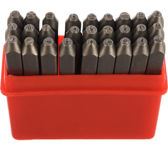 Изображение товара Буквенные клейма SITOMO N 2 латиница стальные 26914