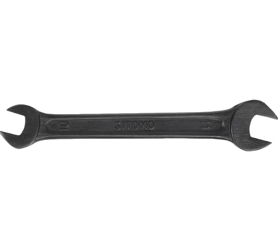 Изображение товара Гаечный рожковый двусторонний ключ SITOMO 10х11 окс. 28910