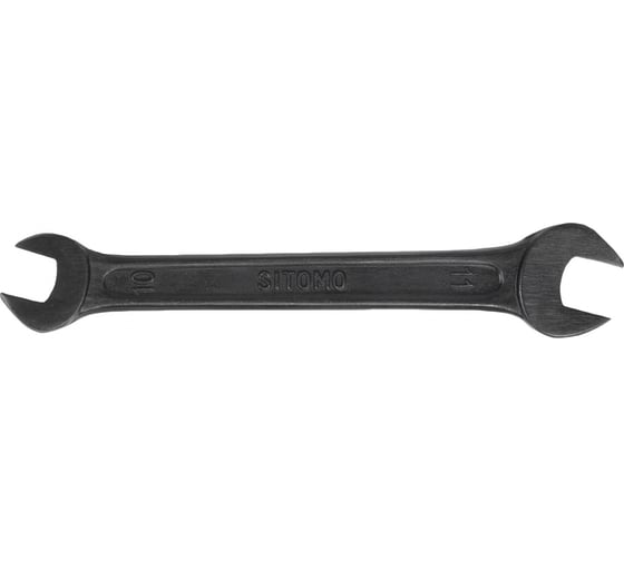 Изображение товара Гаечный рожковый двусторонний ключ SITOMO 10х11 окс. 28910