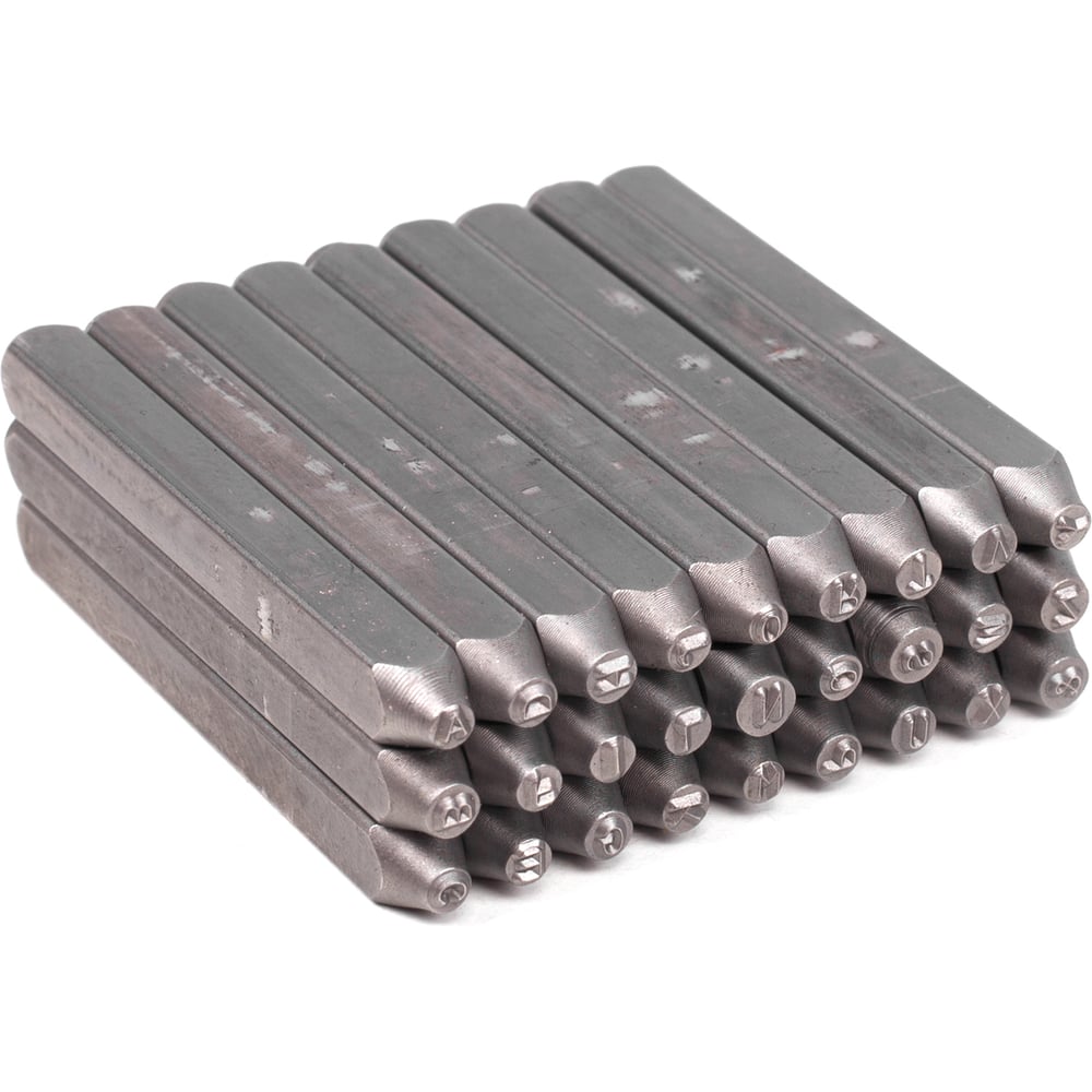 Изображение товара Буквенные клейма SITOMO N 3 латиница сталь для штамповки и маркировки