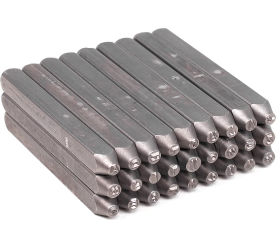 Изображение товара Буквенные клейма SITOMO N 3 латиница стальные 19690