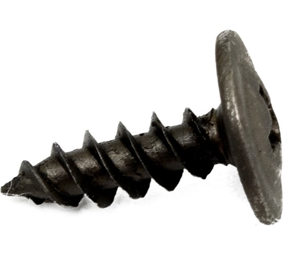 Изображение товара Саморез с прессшайбой КРЕП-КОМП острый чёрный фосфат 4,2х14 1000шт пшоч14ф