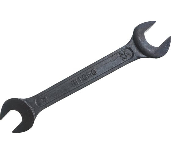 Изображение товара Гаечный рожковый двусторонний ключ SITOMO 17х22 окс. 51803