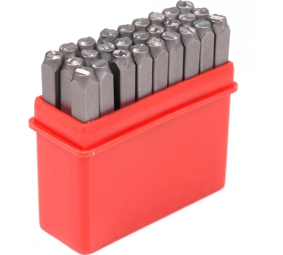 Изображение товара Буквенные клейма SITOMO N 6 латиница стальные 19693