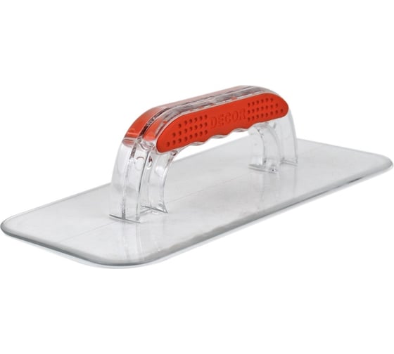 Изображение товара Кельма DECOR трапеция 280x130мм, прозрачная для мягких декоративных материалов 640-280 11613329