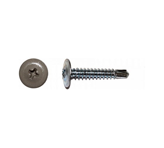 Изображение товара Саморез ПШС КРЕП-КОМП сверло 4,2х13 RAL7004 1500шт пшс137004