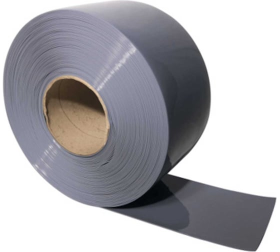 Изображение товара Завеса КурсКлимат ПВХ стандартная серая 1.5x200 бухта 50 м 100510250