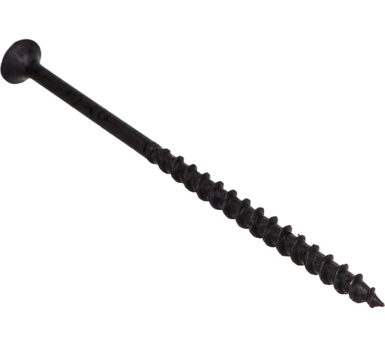 Изображение товара Саморез по дереву КРЕП-КОМП черный 4,8х89 100шт чд8948ф