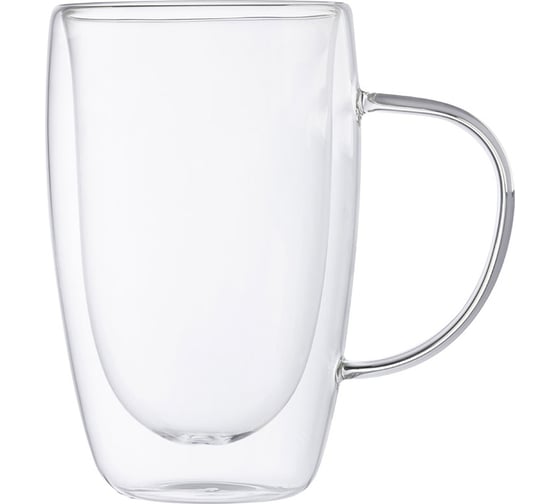 Изображение товара Кружка Leonord aroma 450 мл, с двойными стенками из боросиликатного стекла 106481