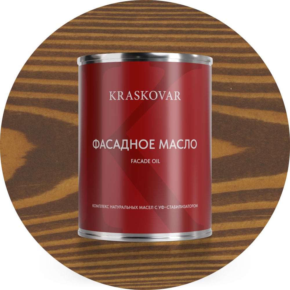 Изображение товара Масло фасадное Kraskovar Можжевельник 0,75л 1225