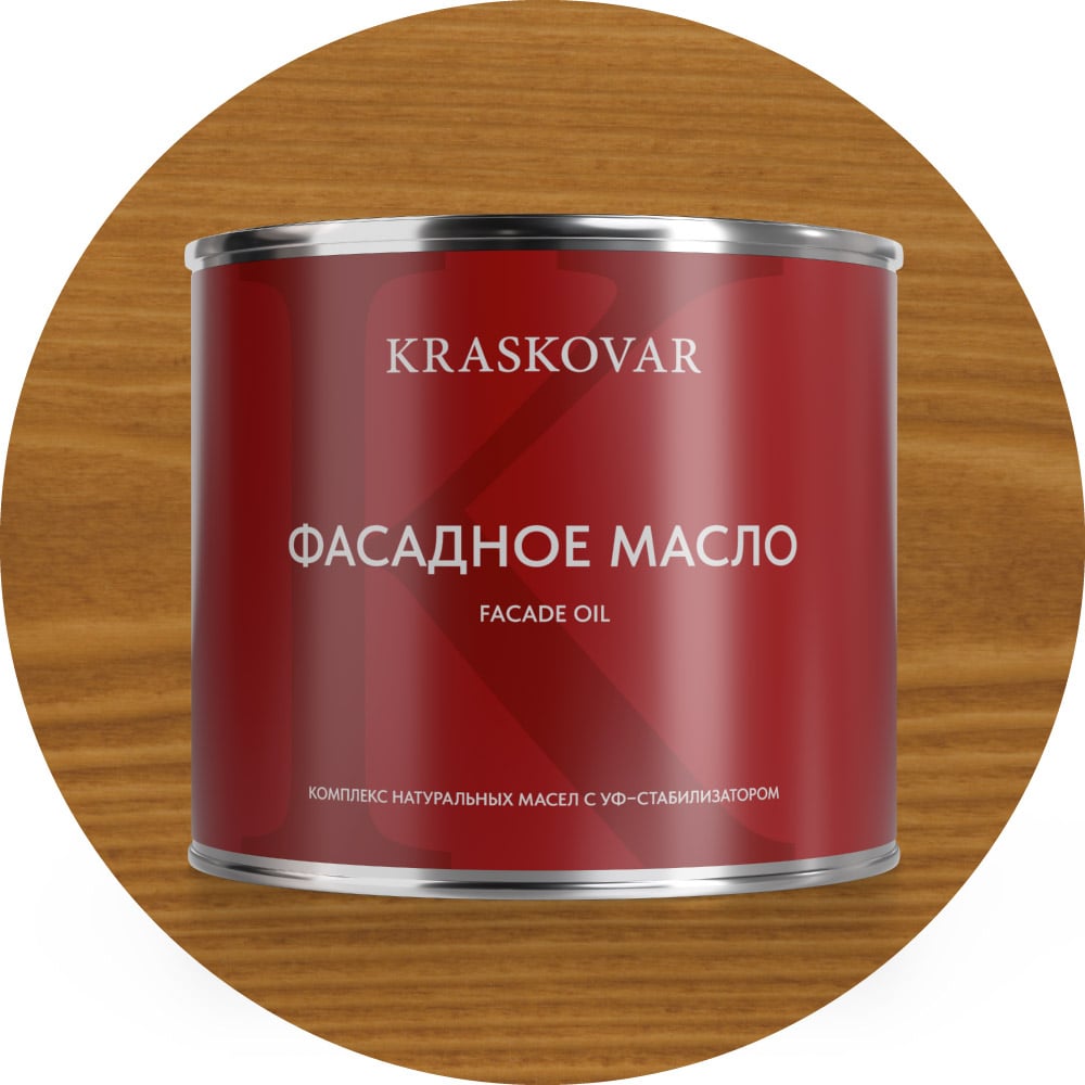 Изображение товара Масло фасадное Kraskovar Тик 2,2л 1149