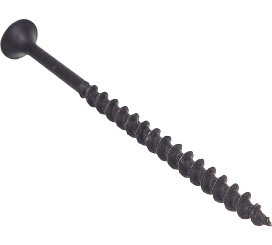 Изображение товара Саморез КРЕП-КОМП черный по дереву 4,2х70 3000шт чд7042