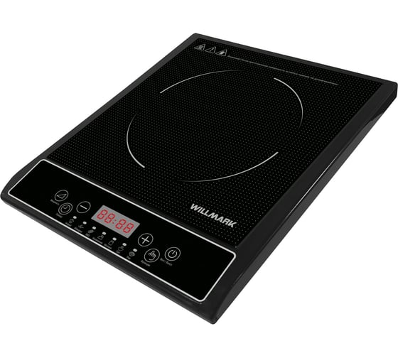 Изображение товара Плита индукционная Willmark WIP-748BC 2000Вт, 1 конф., 10 уровней темп., 7 программ, LED дисплей 2001332