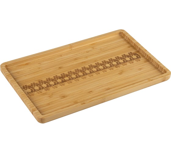 Изображение товара Поднос из бамбука Mallony foresta di bambu 35x22x1.9 см 106473