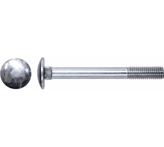 Изображение товара Мебельный болт КРЕП-КОМП цинк DIN603 6х120 пр.5,8 50 шт бм6120ф