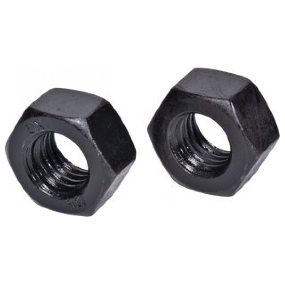 Изображение товара Гайка DIN 934 класс 12 M10, оксид, 50 шт - прочная и надежная сталь