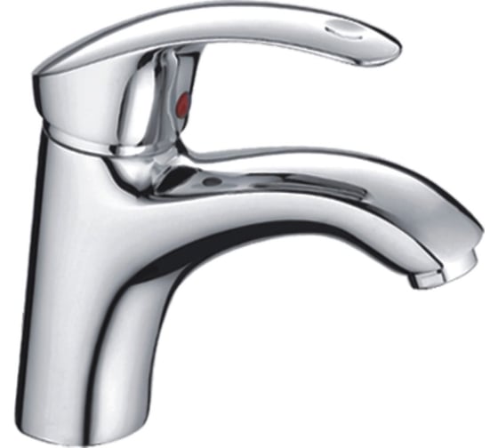 Изображение товара Смеситель для раковины умывальника Haiba латунный с литым изливом, хром HB1021