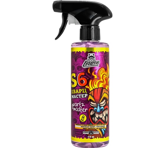 Изображение товара Кварцевый состав для быстрого блеска и гидрофоба LERATON S6 GRAPE 473мл PS-042.456