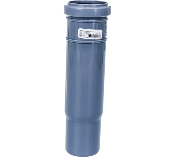 Изображение товара Компенсационный патрубок RTP 50 мм, серый 36647