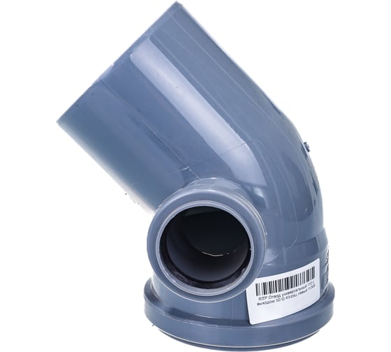 Изображение товара Универсальный отвод RTP 110х50, 45 градусов, левый 36686