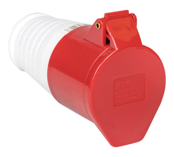 Изображение товара Розетка переносная EKF 224 3P+PE 32А 380В IP44 PROXIMA ps-224-32-380-PRO