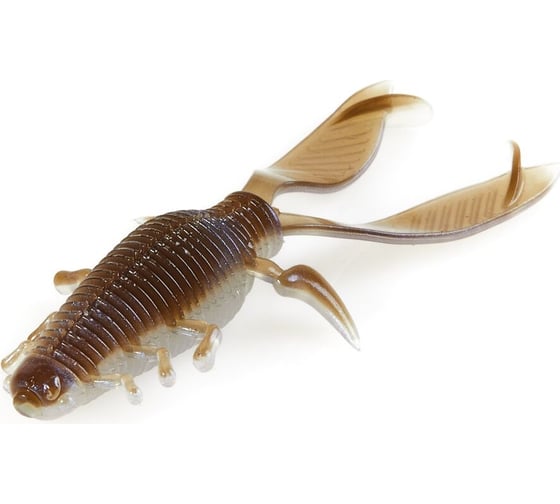 Изображение товара Виброхвосты съедобные искусственные Lucky John LJ Pro Series INSECTOR 2.8in, цвет T46, 8 шт 140184-T46