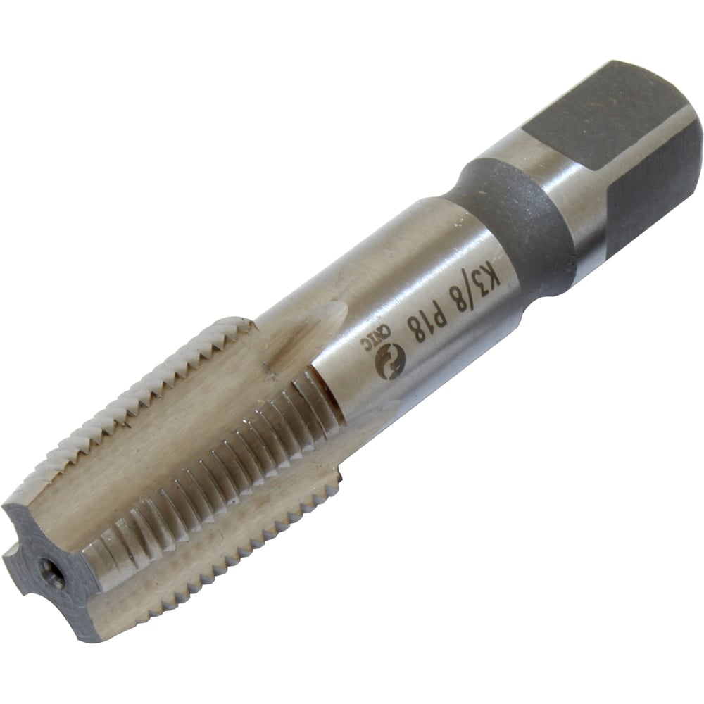 Изображение товара Метчик CNIC К 3/8" NPT Р18 конический дюймовый, машинно-ручной, 18 ниток/дюйм 37269