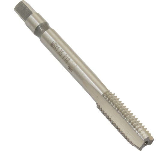 Изображение товара Метчик CNIC М 8.0 1.25 машинно-ручной, Р18 для глухих отверстий 31579