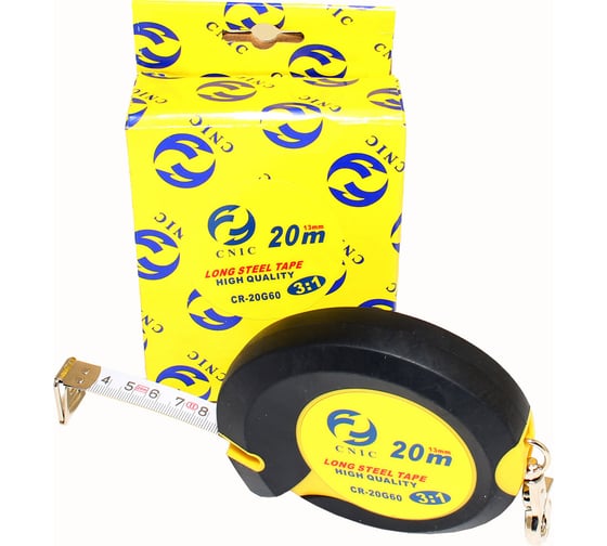 Изображение товара Рулетка CNIC CR-G60 20G60 20 метров, 13 мм, металлическая лента 74181