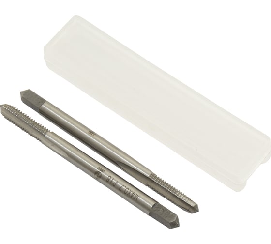 Изображение товара Метчик CNIC М 4.0 0.7 машинно-ручной, Р18 комплект из 2-х шт. 35124