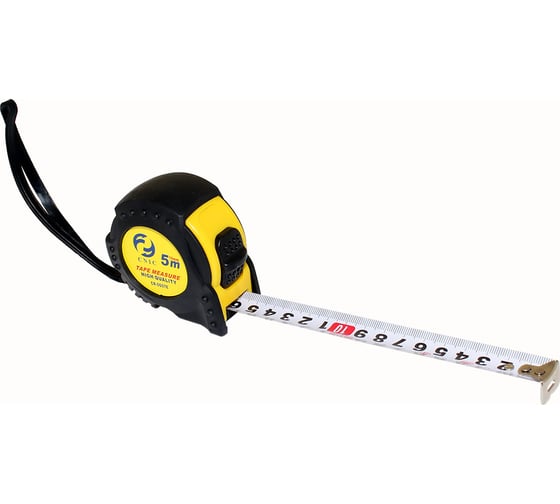 Изображение товара Рулетка CNIC CR-G57 5G57Е 5 метров, 19 мм, с 2-мя фиксаторами, обрезиненная 74180