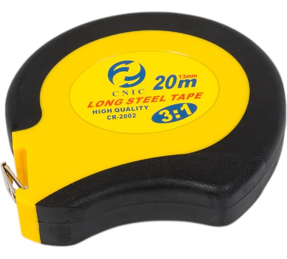 Изображение товара Рулетка CNIC CR-002 2002 20 метров, 13 мм, обрезиненная 22555