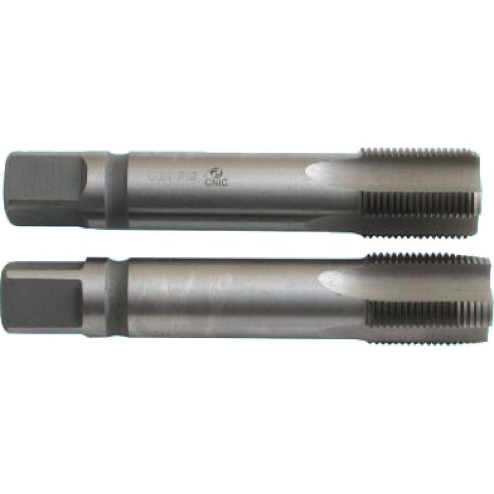 Изображение товара Метчик CNIC G 1/8" 9ХС трубный цилиндрический набор из 2 шт