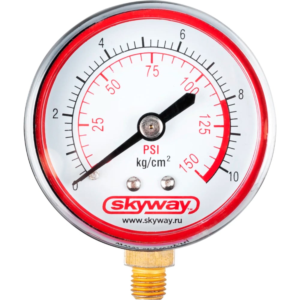 Манометр для компрессора ТОРНАДО SKYWAY S07701007