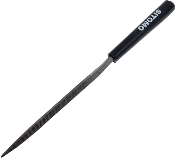 Изображение товара Трехгранный надфиль SITOMO 140 №0 с ручкой 129711