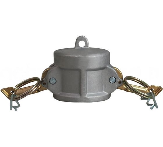 Изображение товара Камлок TITAN LOCK алюминиевый тип DC, заглушка для ниппеля 8" TL800DCAL