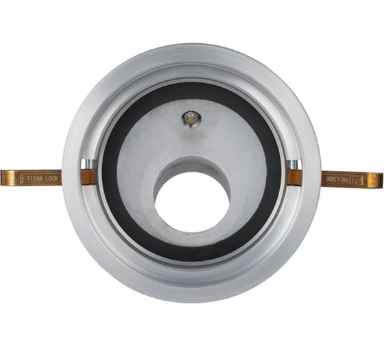 Изображение товара Гравитационный переходник для API адаптера TITAN LOCK 4in с камлоком 4in и клапаном, алюминий TL400GAV400AL