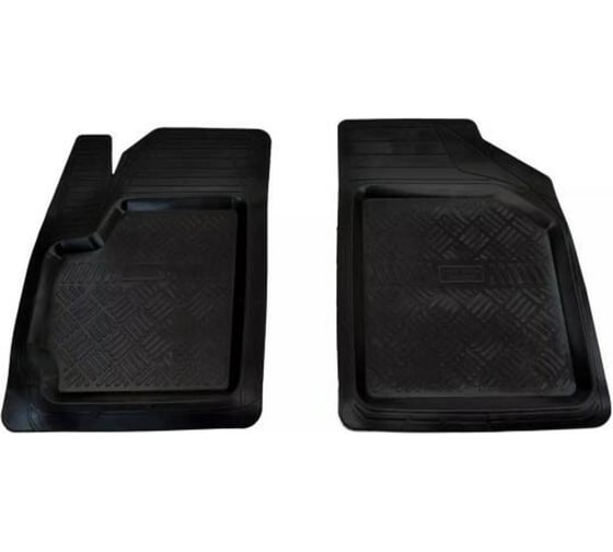 Изображение товара Коврики салона резиновые с бортиком AVTODRIVER универсальные Вариант, 2 передних 0909003