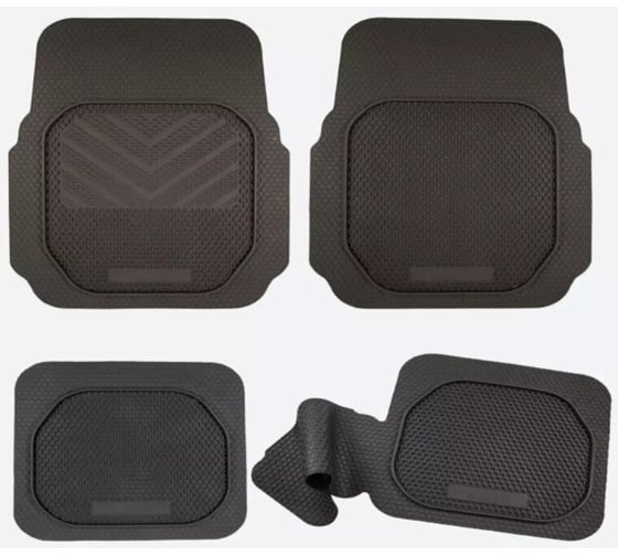 Изображение товара Коврики салона резиновые универсальные AVTODRIVER Virage Sota сота со срощенной перемычкой 0909002